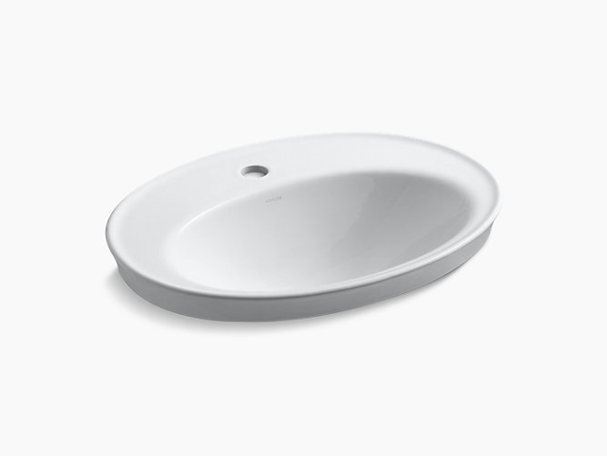 kohler serif drop in bathroom sink 2075 L 22-1/8", H 8-1/4", W 16-1/4" kohler serif drop in bathroom sink 2075 L 22-1/8", H 8-1/4", W 16-1/4"