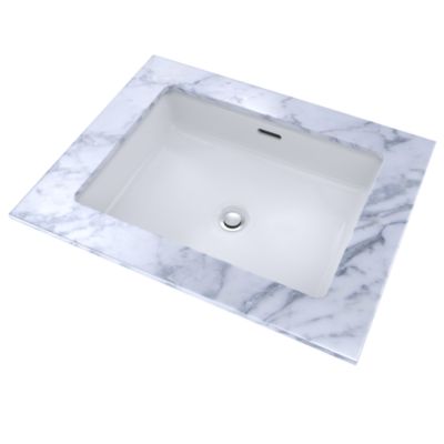 TOTO Undermount bathroom rectangular sink LT221_01 17" x 13"
