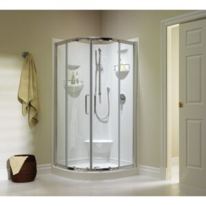 Produits Neptune Izia 36" Neo-Round Corner Shower