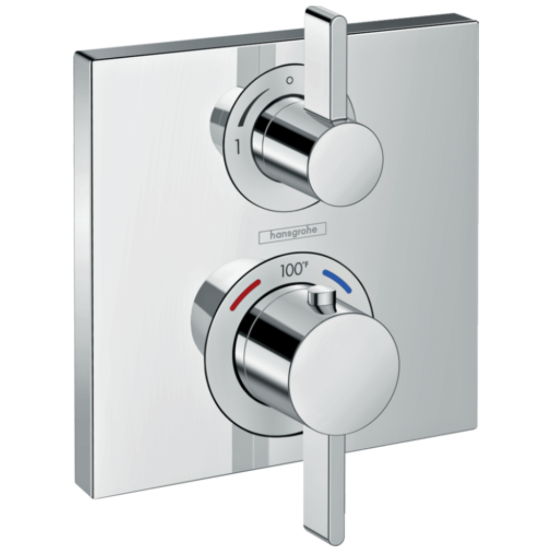 HANSGROHE ECOSTAT SQUARE THERMOSTATIC TRIM