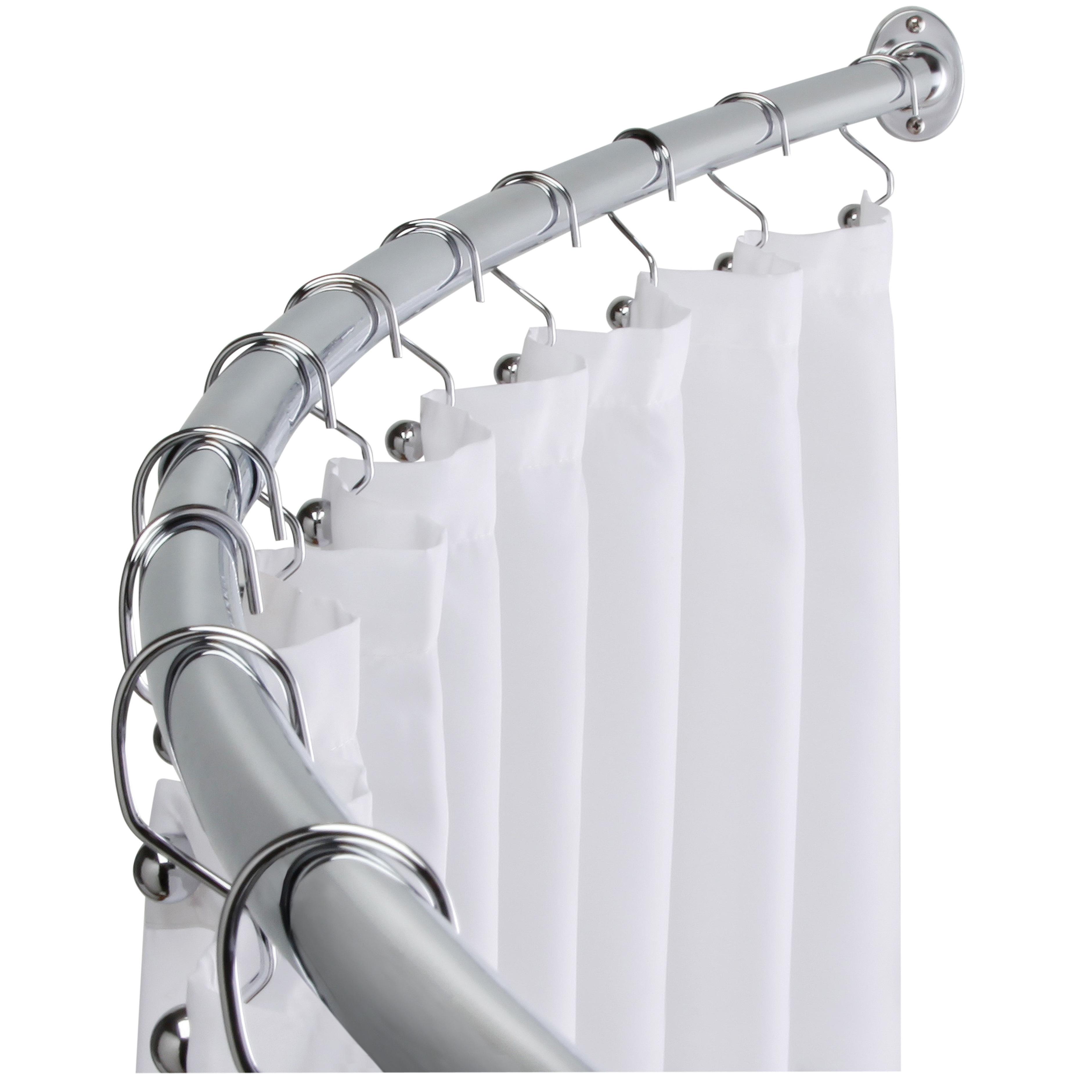 Taymor Adjule Curved Shower Curtain Rod Dynasty Bathrooms