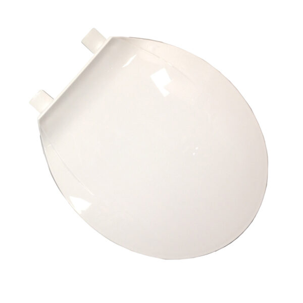 CONTRACTOR ROUND PLASTIC SEAT WHITE - Dynasty Bathrooms
