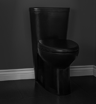 Contrac Miller Matte Black 1pc Toilet