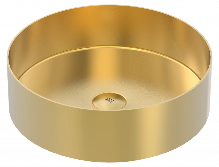 VBC406R-EG (16″ VESSEL) EUREKA GOLD 16" ROUND VESSEL SINK