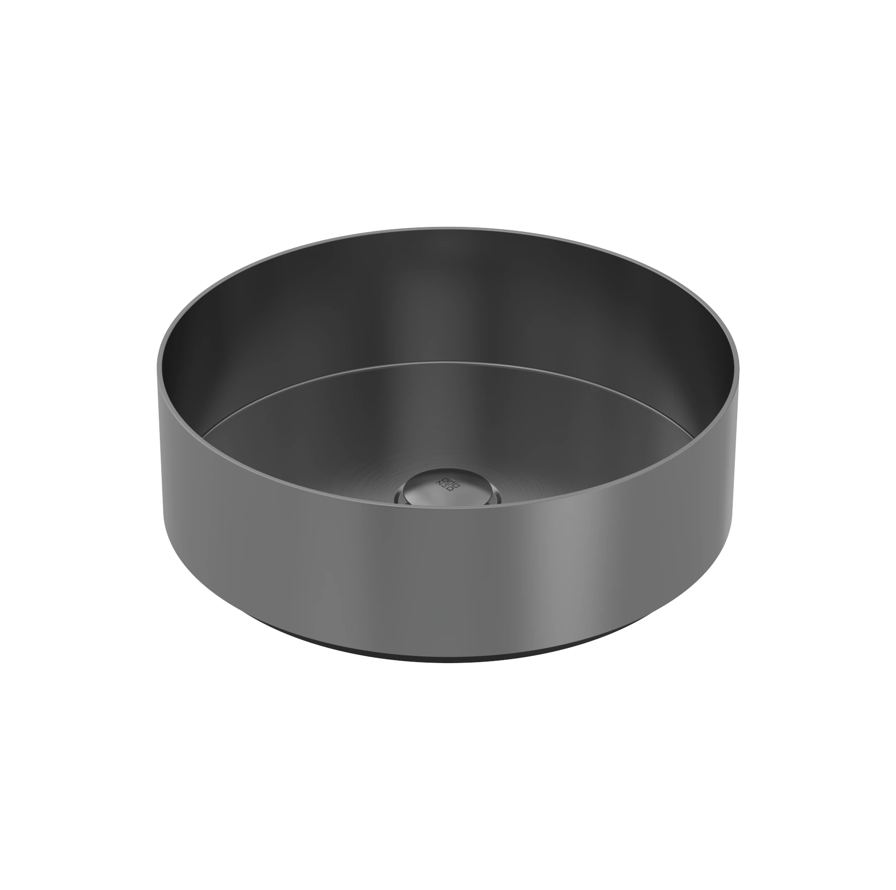 VBC406R-BK (16″ VESSEL) BLACK PEARL 16" ROUND VESSEL SINK