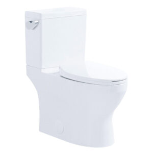 ISAAC Two-Piece Toilet w/ Side Flush