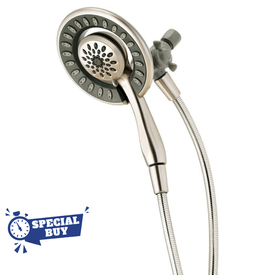 Delta In2ition 4 Function Two-in-One Showerhead