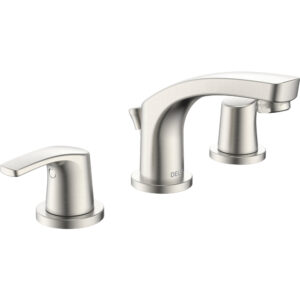 Delta Wynne Two Handle Widespread Lavatory Faucet
