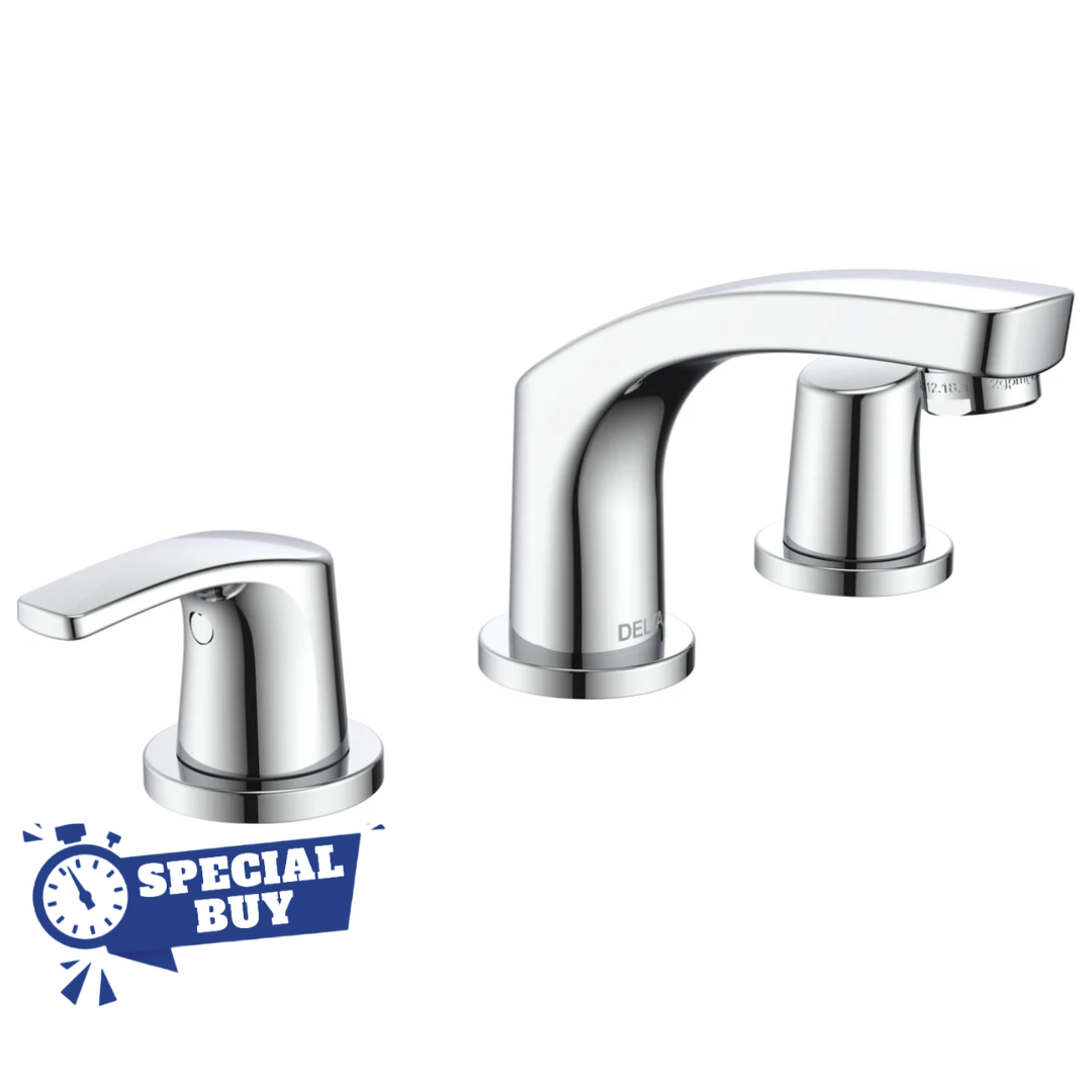 Delta Wynne Two Handle Widespread Lavatory Faucet