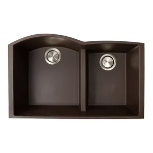 Nantucket 60/40 Double Bowl Undermount Granite Composite Sink