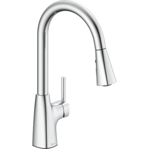 Delta Banting Single Handle Pull-Down Sprayer Kitchen Faucet