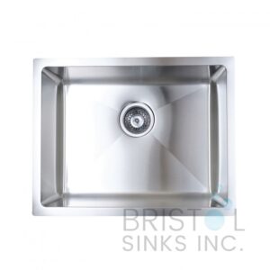 Bristol Undermount Stainless Steel Single Bowl Kitchen Sink