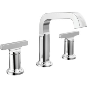 Delta Tetra Two Handle Widespread Bathroom Faucet