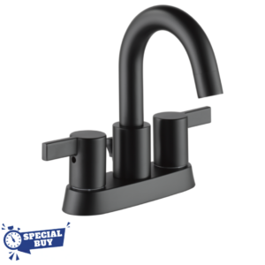Peerless Precept Two Handle Centerset Bathroom Faucet