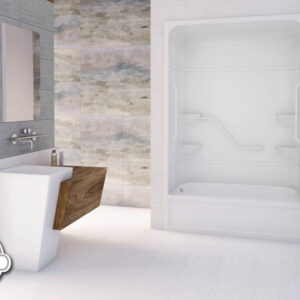 Mirolin Parker 16 Free Living Multi Piece Tub Shower