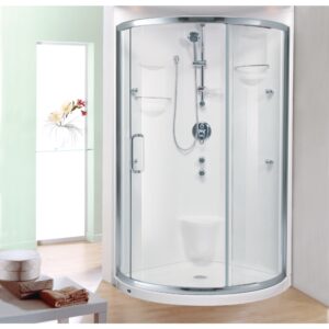 Produits Neptune Baden Sliding Corner Shower Door