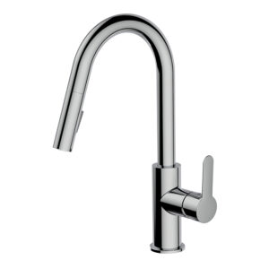 Aquabrass Barley Pull-Down Dual Stream Mode Kitchen Faucet