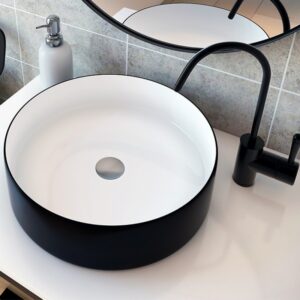 Bain Signature Adam Ceramic Black Basin