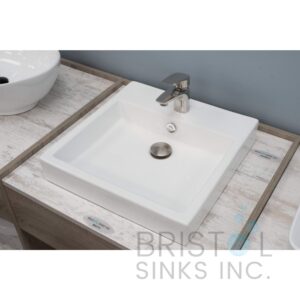 Bristol Square Vessel Bathroom Sink