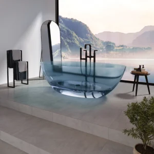 Produits Neptune Mosta Solid Surface Freestanding Bathtub