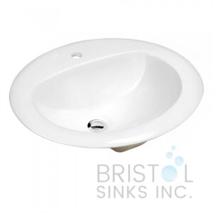 Bristol B614 Oval Drop In Bathroom Sink