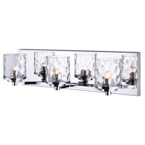 Canarm Abella 3-Light Chrome Wall Fixture