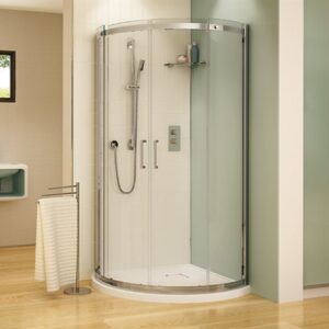Fleurco Apollo Arc Corner Sliding Doors