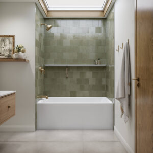 Produits Neptune Clermont Acrylic Alcove Bathtub