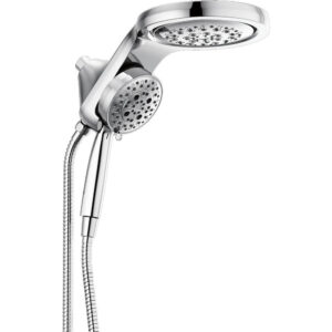 Delta HydroRain H2Okinetic 5-Setting Two-in-One Shower Head