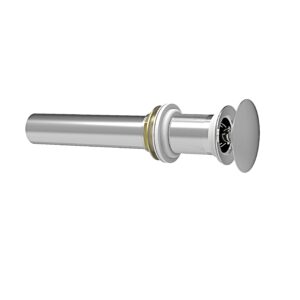 Baril Push-button Pop-up Drain for Lavatory -Without Overflow